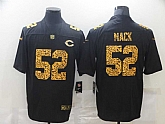 Nike Bears 52 Khalil Mack Black Leopard Vapor Untouchable Limited Jersey,baseball caps,new era cap wholesale,wholesale hats